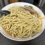 ラーメン二郎 - ラーメン  ニンニク、アレ（ショウガ）