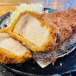 いなよし - リブロースカツ定食(500グラム) 