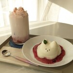 Studio Cafe MARU - トスニプリンとリアルいちごミルク