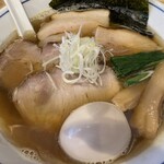 麺や たけ田 - 煮干しラーメン。