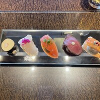 遊心美膳 高木 - 一瞬、握り寿司？