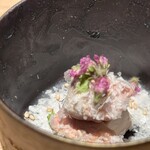 炭焼 おかげさん - 高坂鶏白肝刺し