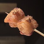 炭焼 おかげさん - 高坂皮付きセセリ(追加)