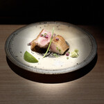 炭焼 おかげさん - 高坂鶏腿たたき