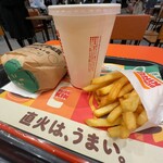 バーガーキング - スパイシーワッパーJr.（M）セット