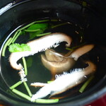 うな昇 - 肝入りのお吸い物