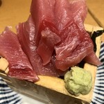 肉豆冨とレモンサワー 大衆食堂 安べゑ - マグロの刺し盛り（メバチ）