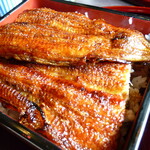 うな昇 - 特上うな重　焼き加減が素晴らしい