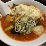 Taiyouno Tomato Men - 茄子チーズラーメン