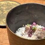 炭焼 おかげさん - 高坂鶏白肝刺し