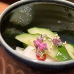 炭焼 おかげさん - 箸休め浅漬け