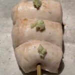 炭焼 おかげさん -  阿波尾鶏さび焼き