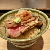 焼うお いし川 - 鮪の特上カルビ