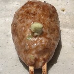 炭焼 おかげさん - 高坂鶏レアつくねタレ