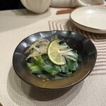 二条 えん - 九条ネギのぬた