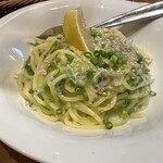 Pizzeria Romano e Marino - ■篠島産しらすと生海苔のペペロンチーノ¥1,450