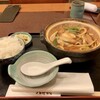 八千代 - しいたけ煮込み、ごはん