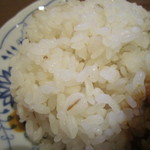 とろとろカレーmasa - 麦ご飯です