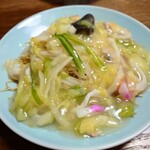 永楽苑 - 皿うどん　細麺