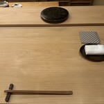 すし処 睦月 - セッティング