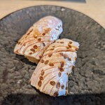 Kyuushuuzushi Sushitora Aburi Sushi Tora - 炙りかんぱち