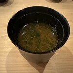 すし処 睦月 - お味噌汁