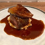 Cafe&Bistro For Yu - 高森和牛とフォアグラのロッシーニ