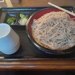 Teuchi Sobaya San Udon Yasam Byakko - もりそば（会津産挽ぐるみ蕎麦）