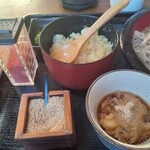 手打ちそばやさん うどんやさん 白虎 - 薬味各種