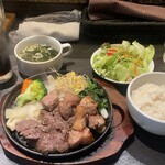 YAKINIKU PALACE B - 人気NO.1のミックスグリルビーフ、1,200円