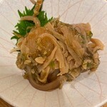 寿司と炉端焼 四季花まる - つんつん松前漬