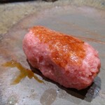 鮨 銀座 おのでら - マグロの中落ち