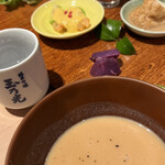 Jummai Sake Kasu Tamanohikari - 酒粕ポタージュ最高に美味しかった！
