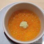 鮨 銀座 おのでら - 茶碗蒸し（イクラ入り）