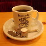 コメダ珈琲店 - ...「ブレンドコーヒー（400円）」、うむ。若干、お値段高め設定。