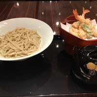 かがり - 布海苔そばと天ぷら