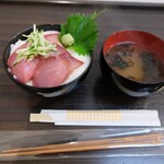 朝市さかば - 能登丼¥1,000(2023/8訪問)