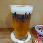 TSUKASAYA - ワンコインセットに付くスーパードライ樽生ビール