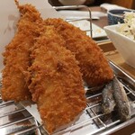 小田原アジフライセンター 磯のや - アジフライ定食　1680円