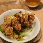 Ramen Amatsubame - セットの油淋鶏¥310 (2023/7訪問)
