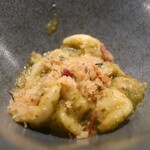 IZA - パンチェッタとブロッコリーのオレキエッテアップ