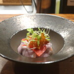 IZA - 人肌タコと2種大根