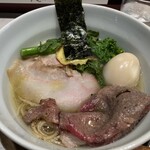 柳麺 呉田 - (限定)9年SOBA 2,000円(TP味玉100円)