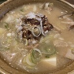 農家の息子がつくる食堂 さんかくとまる - 具沢山の豚汁！熱々♪