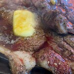 Ribera - バター醤油で頂きます　焼いたニンニクと合います！