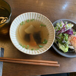 Taikicchimmanao - ランチのセットサラダとスープ