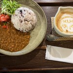 うつわcafeと手作り雑貨の店 ゆう - キーマカレー