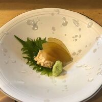 駒寿し - あん肝を奈良漬と山葵で