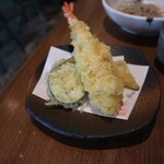 sancs soba - 天ぷら盛り合わせ