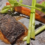 アル・ケッチァーノ  - ◆「山形県産ブランド牛「米沢牛」と紅茶人参」